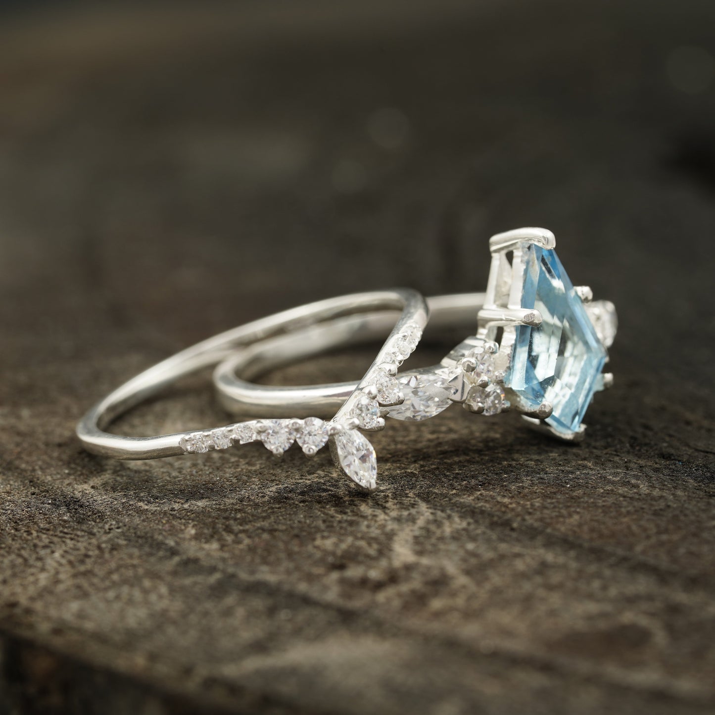Sparkling marquise diamond jewelry