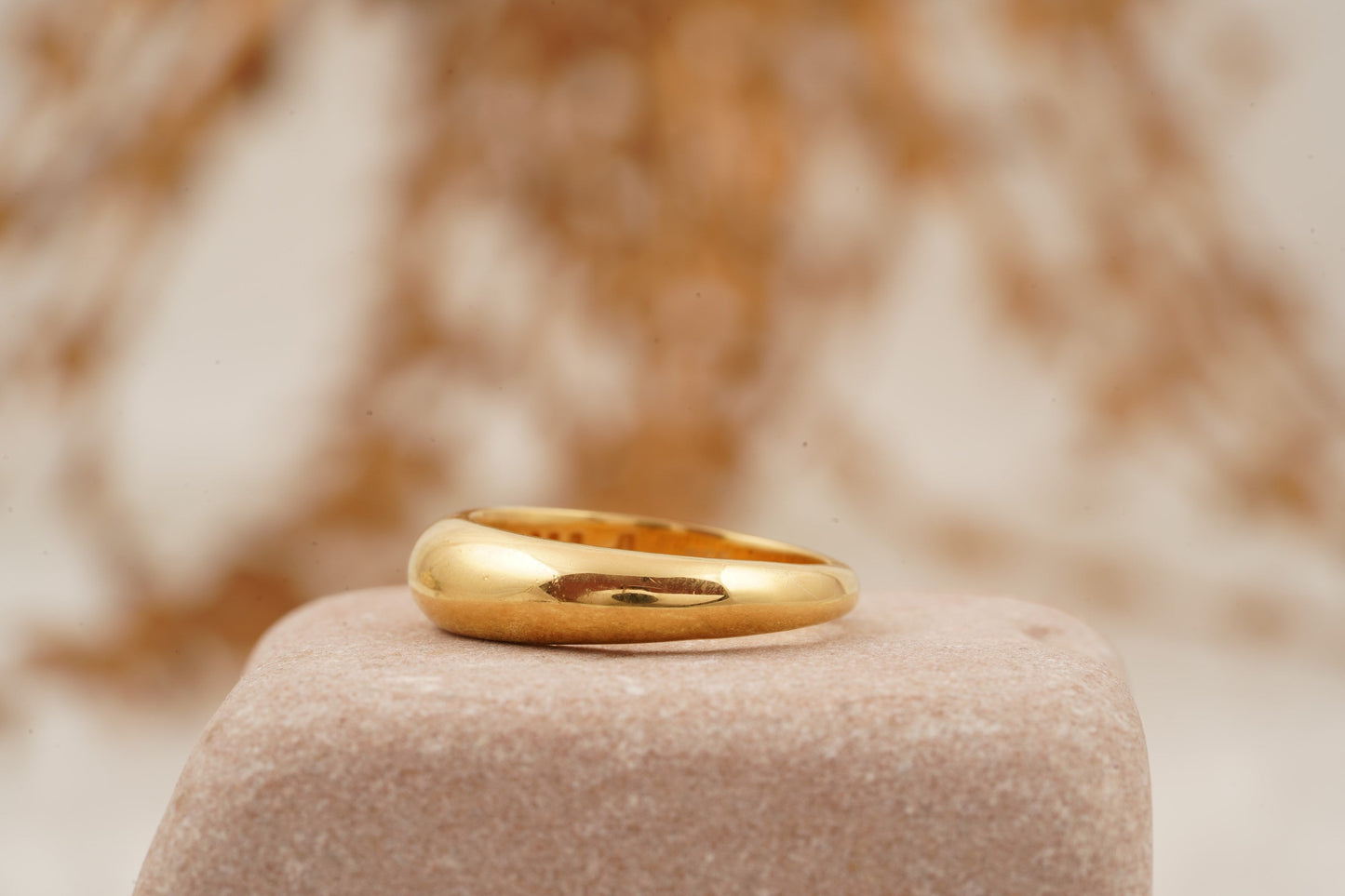 Pinky Promise Couples Stacking 14k Gold Filled Rings