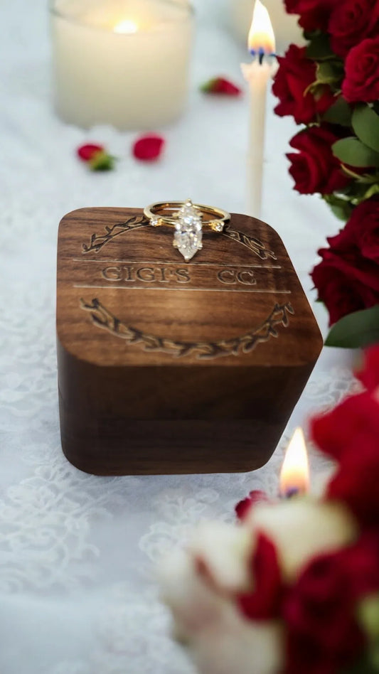 1.5ct Classic and Timeless Marquise Cut Moissanite Ring Elegant Moissanite Ring. GRA Certified, Color D VVS1. - Gigiscc