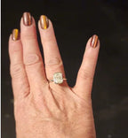 2ct Radiant Cut Moissanite Solitaire setting. - Gigiscc