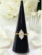 1.5ct Classic and Timeless Marquise Cut Moissanite Ring (Copy) - Gigiscc