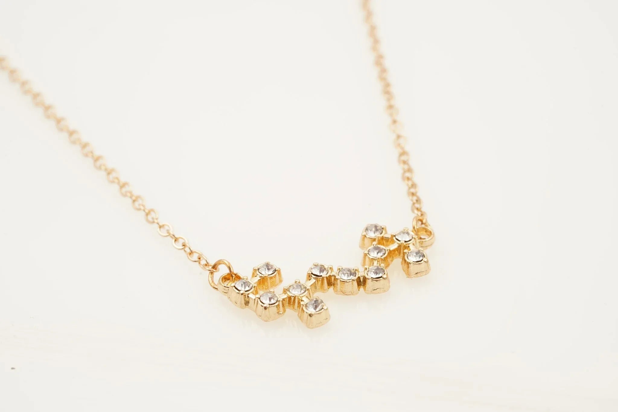 Round Diamond Solid Gold Pendant With Chain 18k Gold - Gigiscc