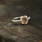 Morganite Engagement Ring For Women - Gigiscc