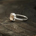 Morganite Engagement Ring For Women - Gigiscc