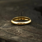 2mm Solid Gold Womens Wedding Band - Gigiscc