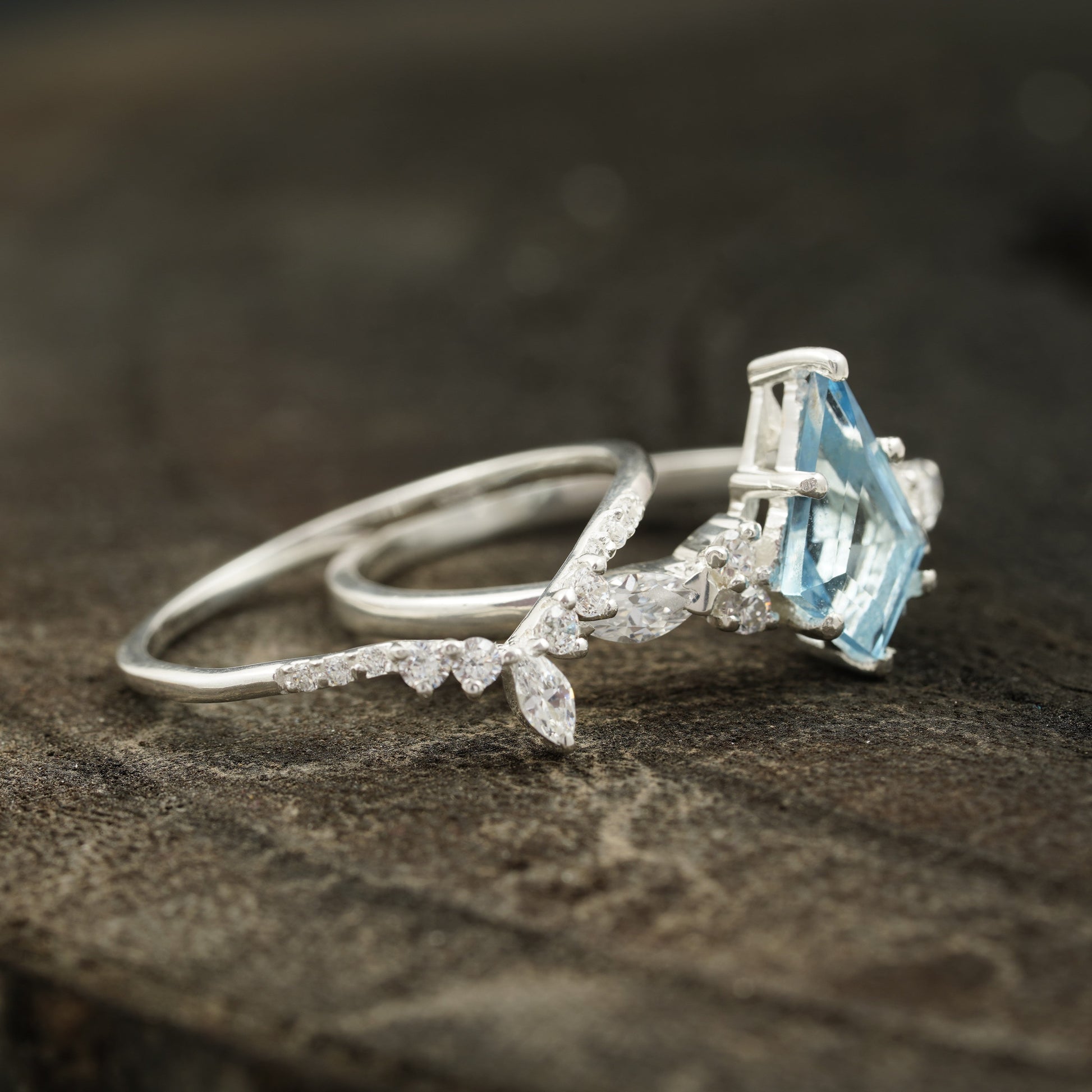 Sparkling marquise diamond jewelry