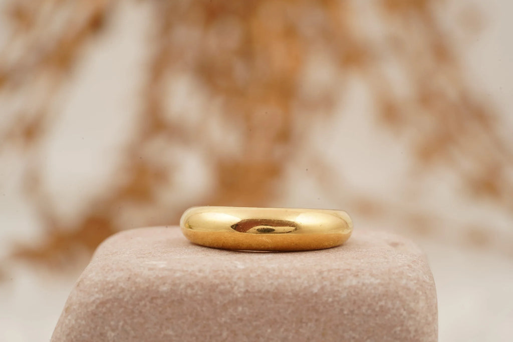Pinky Promise Couples Stacking 14k Gold Filled Rings - Gigiscc
