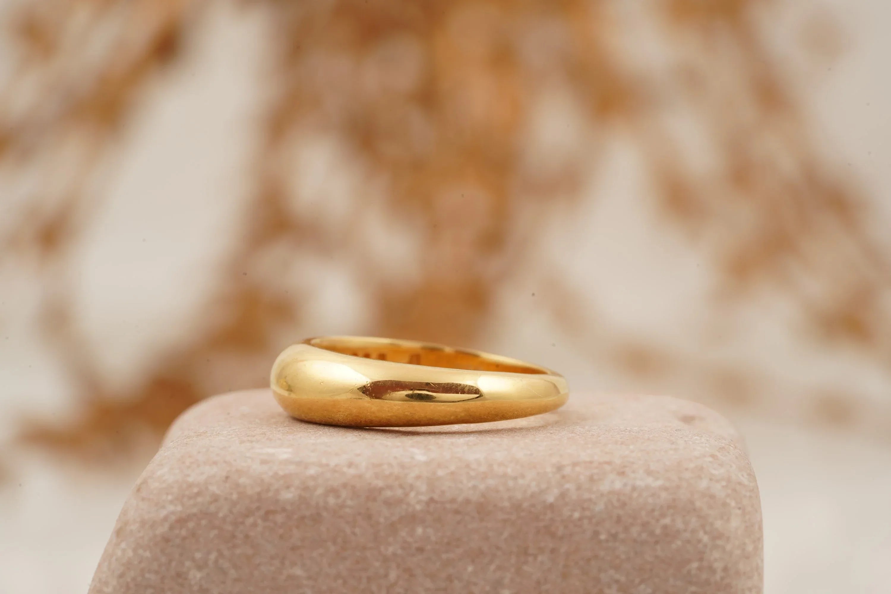 Pinky Promise Couples Stacking 14k Gold Filled Rings - Gigiscc