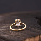 Oval Moissanite Engagement Rings - Gigiscc