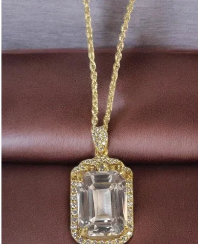 HUGE Flawless Natural White Moissanite Perfect Emerald Cut - Gigiscc