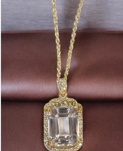 HUGE Flawless Natural White Moissanite Perfect Emerald Cut