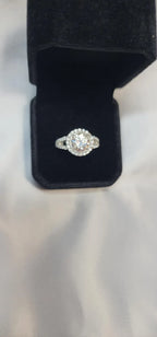 2ct Classic and Timeless Brilliant Cut Moissanite Solitaire Ring in sterling silver - Gigiscc