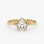Moissanite Engagement Ring