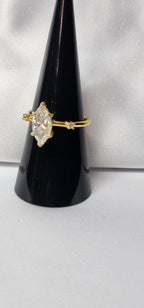 1.5ct Classic and Timeless Marquise Cut Moissanite Ring Elegant Moissanite Ring. GRA Certified, Color D VVS1. - Gigiscc