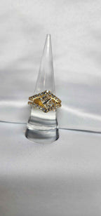 2ct Radiant Cut Moissanite with guard setting. - Gigiscc